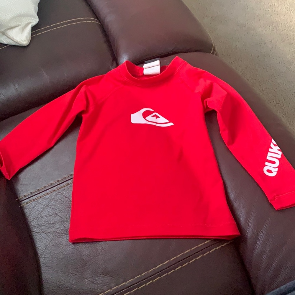Boys Quicksilver rash guard
